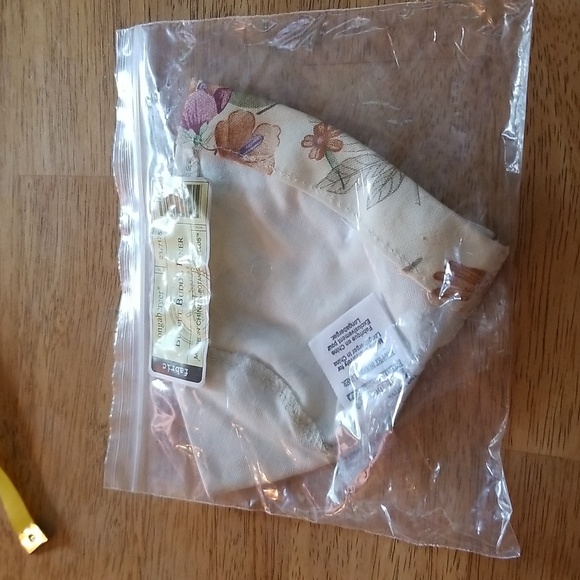 Fabric Longaberger liner buffet buddy liner Botanical Fields NWT - Picture 2 of 5